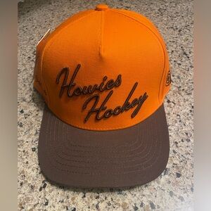NWT Howie’s Hockey Hat - Orange and Brown #howieshockeytape #hockey